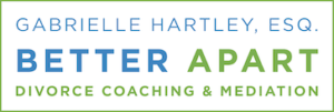 logo for Gabrielle Hartley, Esq. and Better Apart Divorce Coaching and Mediation