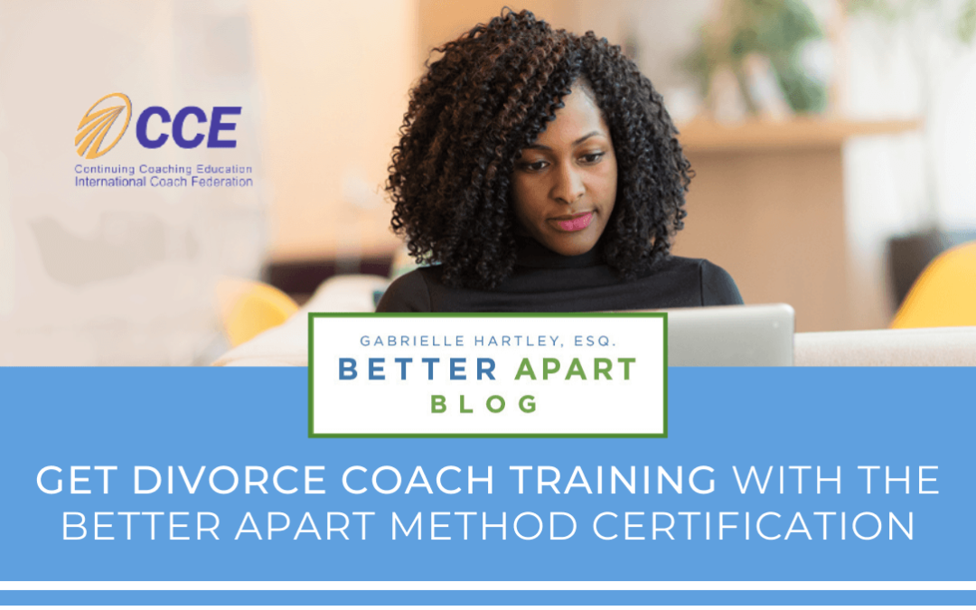 Woman Completing Online Divorce Coach Training