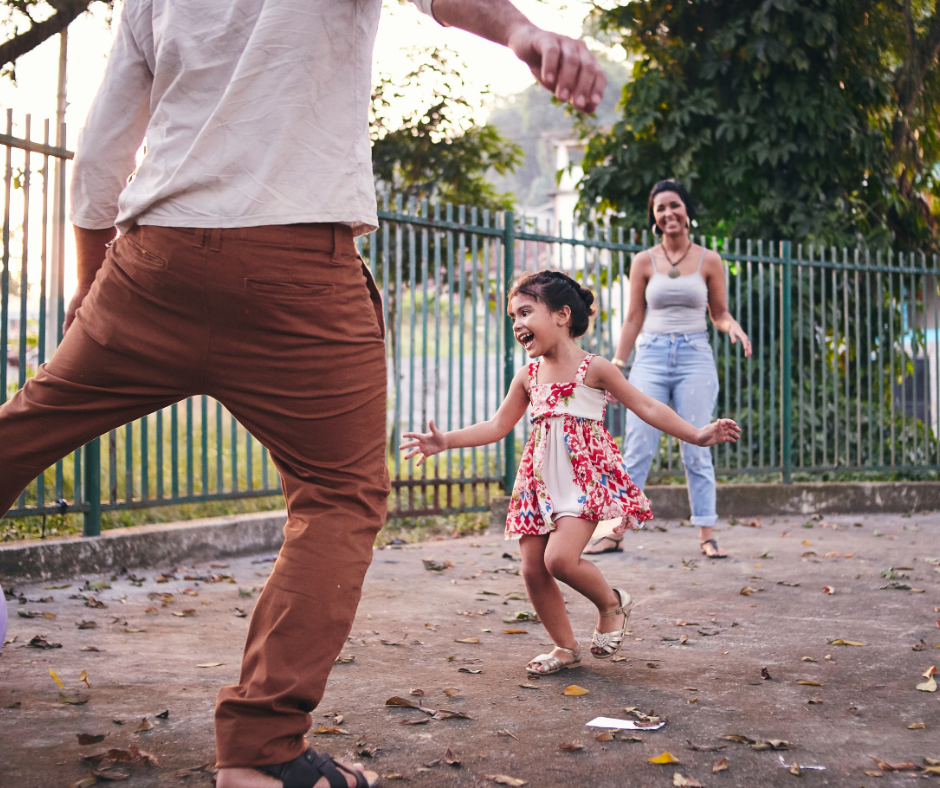 kickball in yard